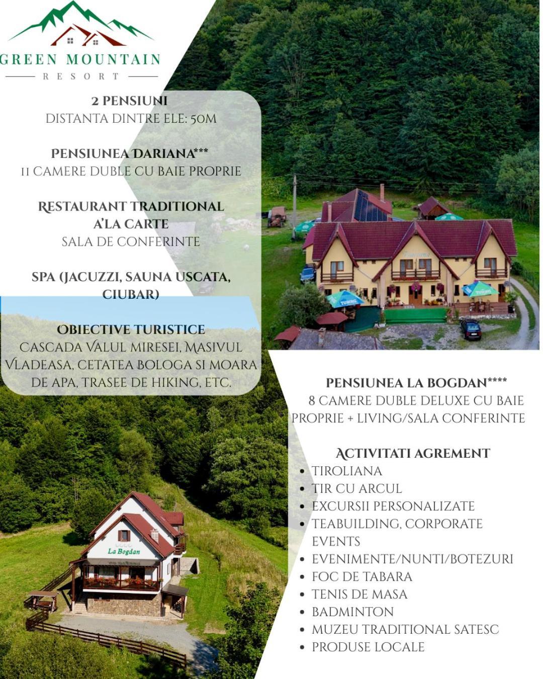 Green Mountain Resort Scrind-Frăsinet Dış mekan fotoğraf